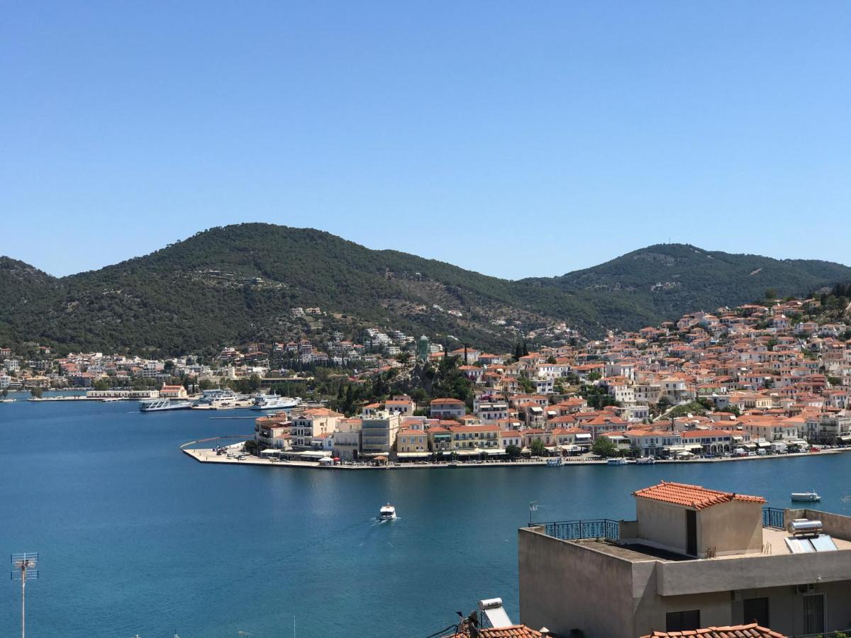 فيلا Beautiful View Of Poros Galatás المظهر الخارجي الصورة